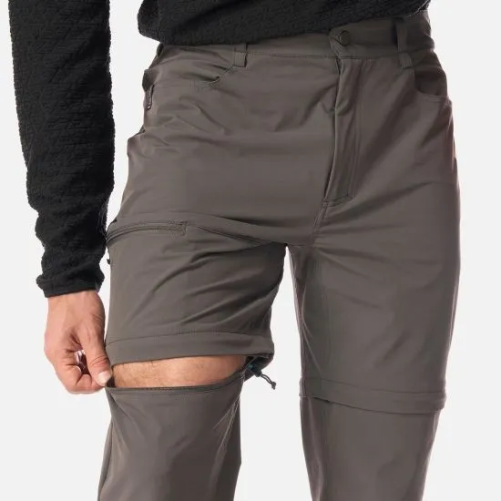 Pantalon Hombre Blacklash Q-Dry Mix-2 Pants Gris Medio Lippi - Imagen 3