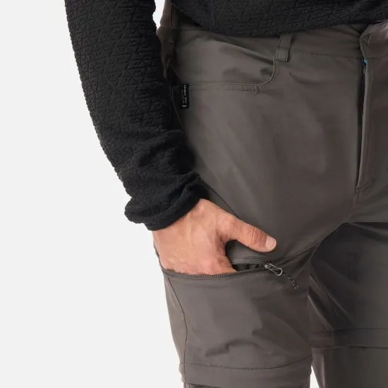 Pantalon Hombre Blacklash Q-Dry Mix-2 Pants Gris Medio Lippi - Imagen 4