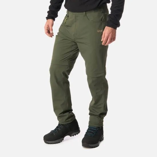 Pantalon Hombre Lennox Q-Dry Mix-2 Pants Verde Militar lippi - Imagen 2