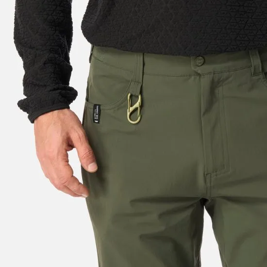 Pantalon Hombre Lennox Q-Dry Mix-2 Pants Verde Militar lippi - Imagen 4