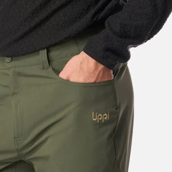 Pantalon Hombre Lennox Q-Dry Mix-2 Pants Verde Militar lippi - Imagen 5