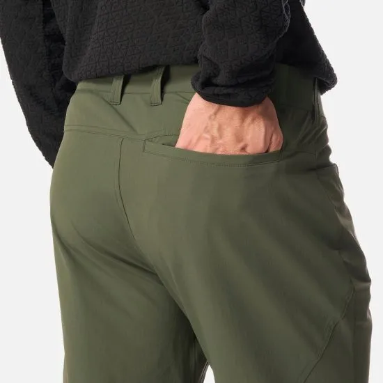 Pantalon Hombre Lennox Q-Dry Mix-2 Pants Verde Militar lippi - Imagen 8