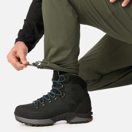 Pantalon Hombre Lennox Q-Dry Mix-2 Pants Verde Militar lippi - Imagen 9