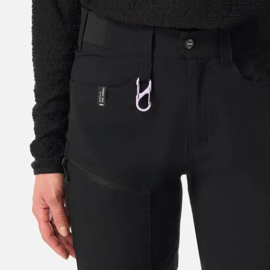Pantalon Mujer Lennox Q-Dry Slim Fit Pants Negro Lippi - Imagen 4