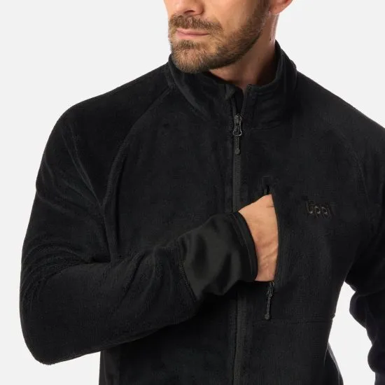 Polar Hombre Numan Shaggy-Pro Jacket Negro Lippi - Imagen 5