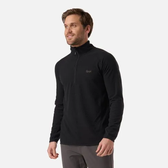 Poleron Hombre Jacaranda Nano-F 14 Zip Negro Lippi - Imagen 3
