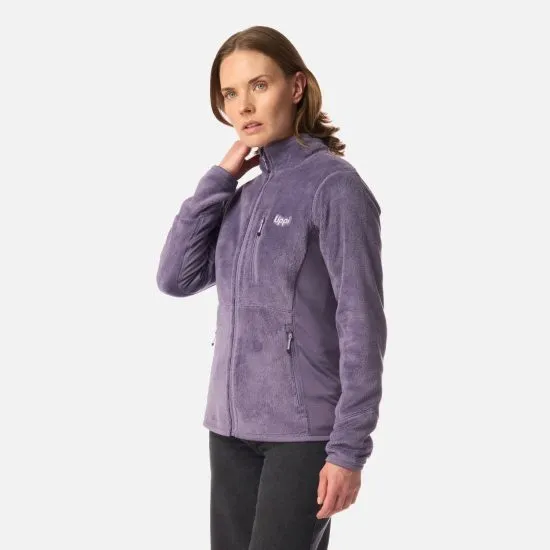 Polar Mujer Numan Shaggy-Pro Jacket Violeta Lippi - Imagen 4