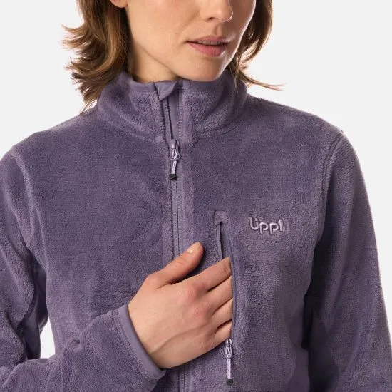 Polar Mujer Numan Shaggy-Pro Jacket Violeta Lippi - Imagen 6