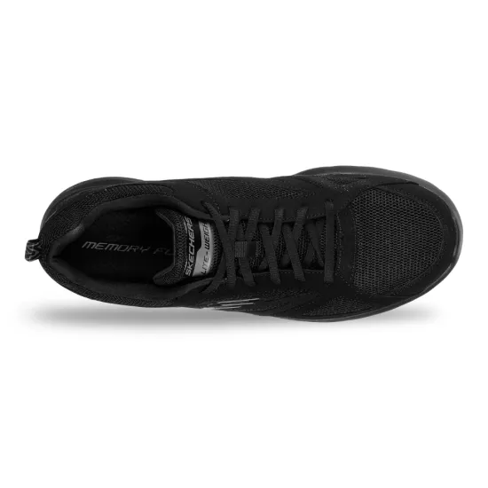 Zapatilla Hombre Dynamight 2.0 Fallford Negro Skechers - Imagen 3
