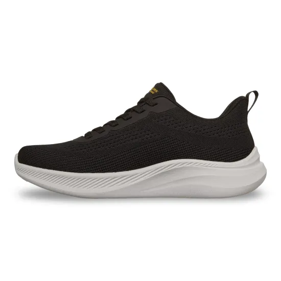 Zapatilla Hombre Bobs Moda Flex Negro Skechers - Imagen 6