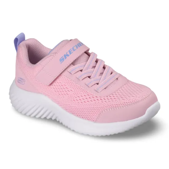 Zapatilla Niña Bounder Free And Easy Pink Skechers - Imagen 2