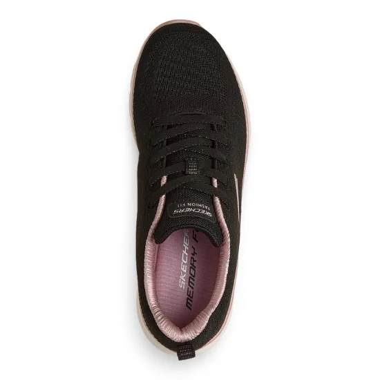 Zapatilla Mujer Fashion Fit 2.0 Moonlight Negro Skechers - Imagen 3
