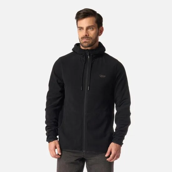 Polar Hombre Stripes Nano-F Full Zip Hoody Negro Lippi