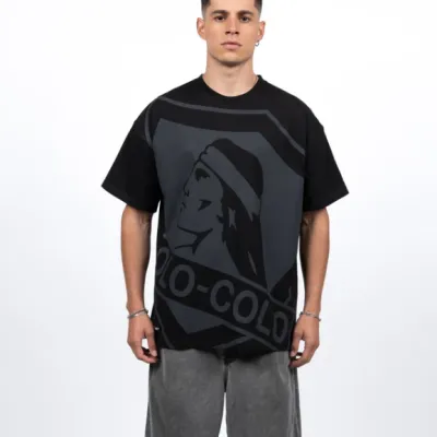 Polera CCPOI2608NE Negro Colo Colo
