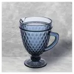 Jarro de Vidrio Murano Azul 1lt