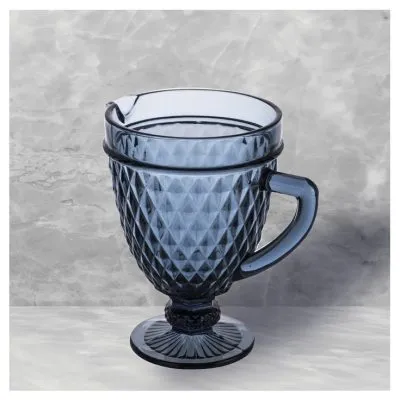 Jarro de Vidrio Murano Azul 1lt
