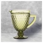 Jarro de Vidrio Murano Verde 1 Lt