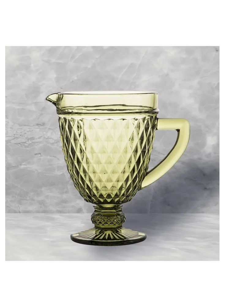 Jarro de Vidrio Murano Verde 1 Lt