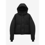 Chaqueta Puffa Mujer Negra Maxi Bolsillos Il Gioco