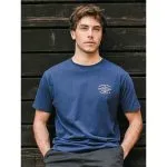 Polera Hombre MC Liso Navy 5P170 Maui