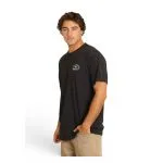 Polera Hombre MC Faxof Negro Maui