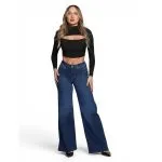 Jeans Mujer Cintura Palazzo 4236 Azul Mohicano