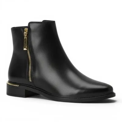 Botin Mujer Napa Genebra Negro Vizzano