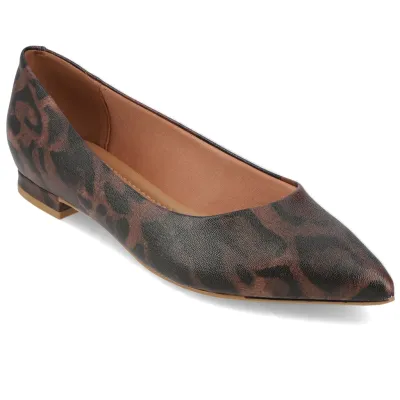 Zapato Ballerina Mujer Londres Multi Cafe Vizzano