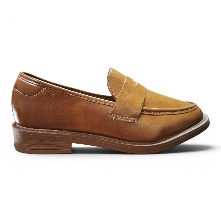 Zapato Mocasín Mujer Imperiale Caramelo Vizzano