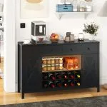 Buffet Consola Con Cava Black 1.4 Msa