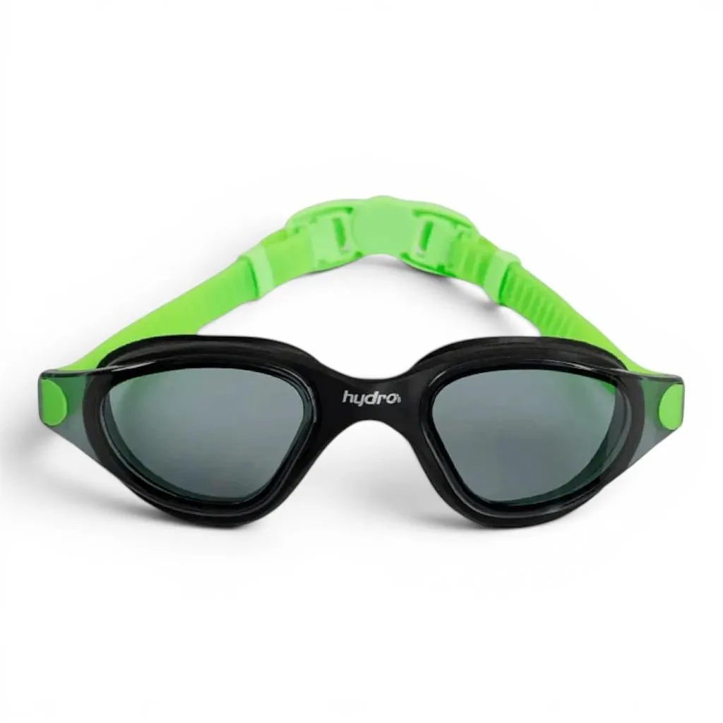 Lente Natacion Vaikan Negro Verde Hydro