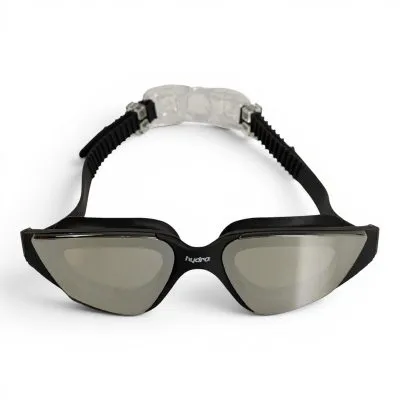 Lente Natación Mirror 6.0 Negro Plata Hydro