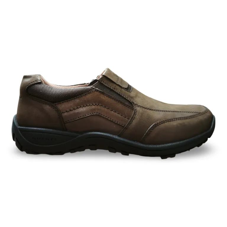 Zapato Casual Sin Cordones Hombre Texas Crazy Café Guante