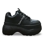 Zapatilla Urbana Plataforma Negra Mujer Poeme