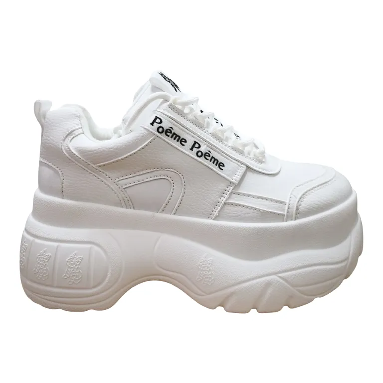 Zapatilla Chunky Blanca Mujer Poeme