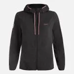 Polar Mujer Stripes Nano-F Full Zip Hoody Negro Lippi