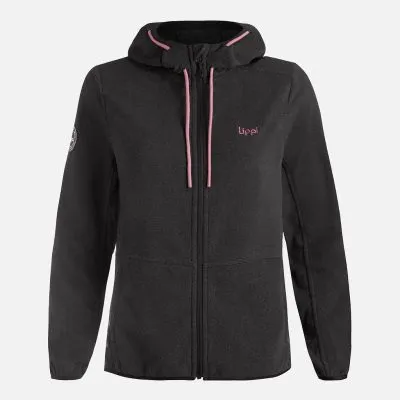 Polar Mujer Stripes Nano-F Full Zip Hoody Negro Lippi