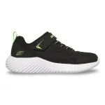 Zapatilla Niño Bounder Quantarun Black Skechers