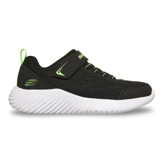 Zapatilla Niño Bounder Quantarun Black Skechers