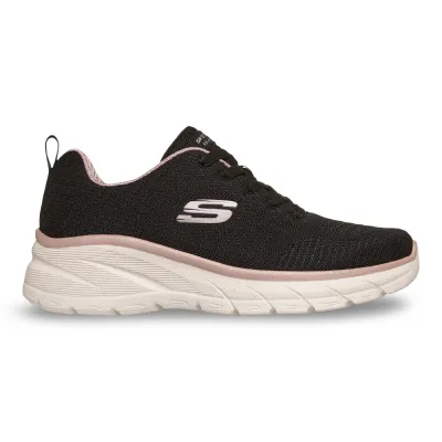 Zapatilla Mujer Fashion Fit 2.0 Moonlight Negro Skechers