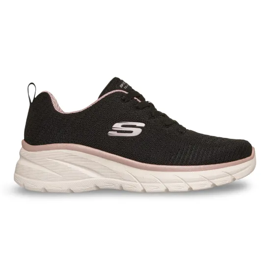 Zapatilla Mujer Fashion Fit 2.0 Moonlight Negro Skechers