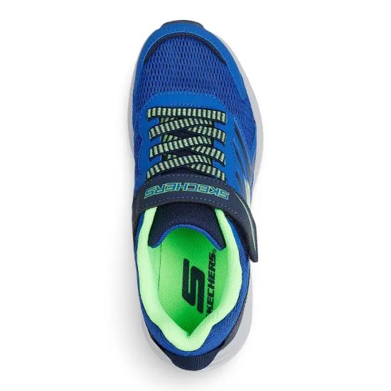 Zapatilla Microspec Tread Azul Velcro Skechers - Imagen 3