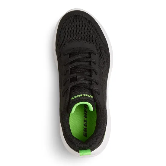 Zapatilla Niño Bounder Quanta Pacer Negro Skechers - Imagen 3