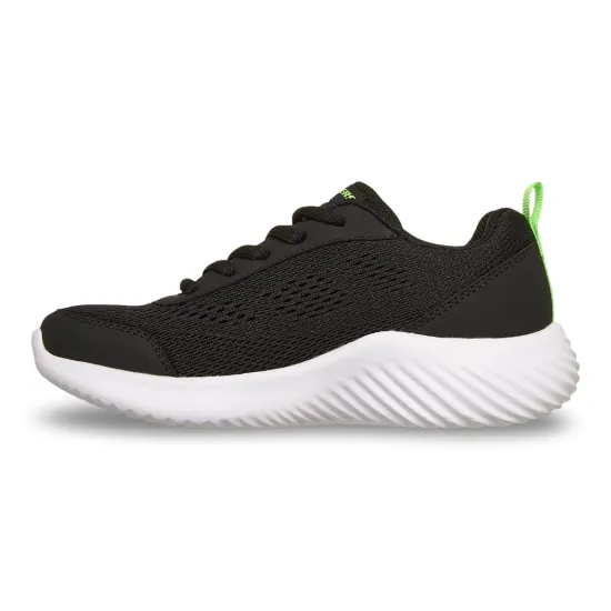 Zapatilla Niño Bounder Quanta Pacer Negro Skechers - Imagen 4