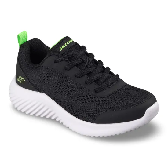 Zapatilla Niño Bounder Quanta Pacer Negro Skechers - Imagen 5
