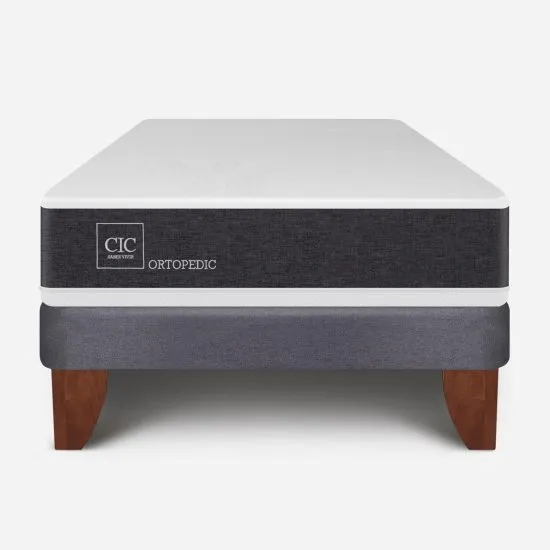 Cama Europea 1.5 Plazas Ortopedic Cic - Imagen 2
