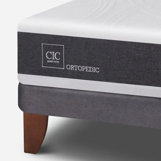 Cama Europea 1.5 Plazas Ortopedic Cic - Imagen 3