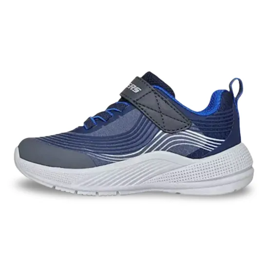 Zapatilla Niño Microspec Advance Azul Skechers - Imagen 2