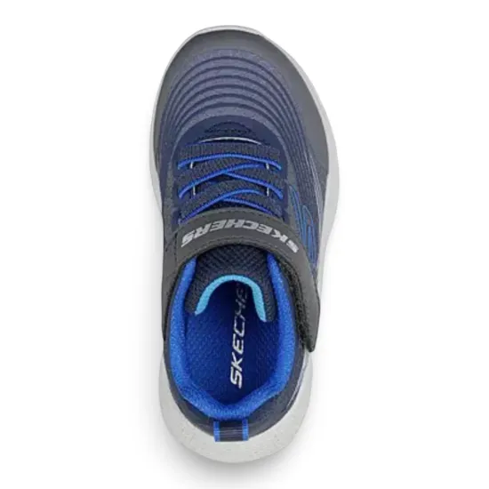 Zapatilla Niño Microspec Advance Azul Skechers - Imagen 3