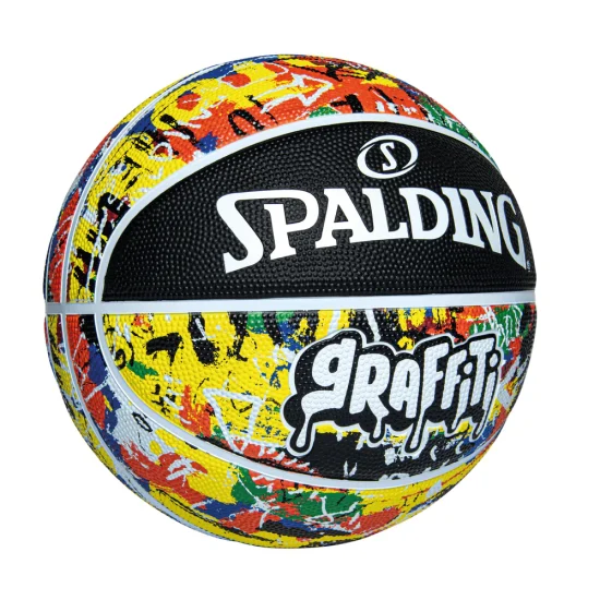 Balón de Básquetbol Rainbow Graffiti Talla 7 Spalding - Imagen 2
